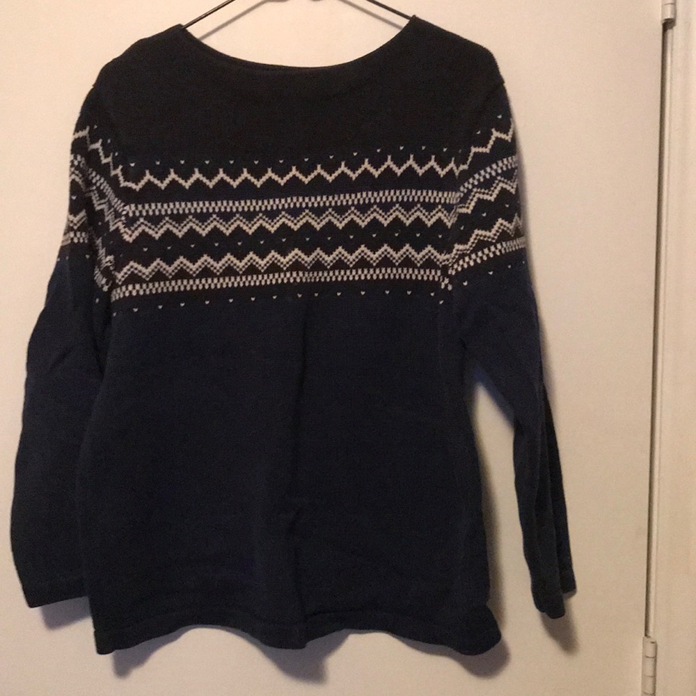 Navy Eddie Bauer Sweater